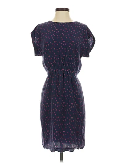 Pre-owned Fossil Casual Dress In Blue
