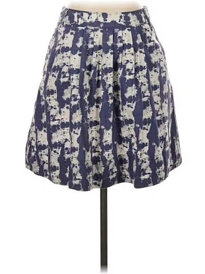 Pre-owned Fossil Casual Skirt In Blue