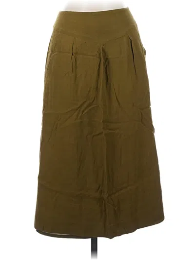 Pre-owned Fossil Casual Skirt In Green