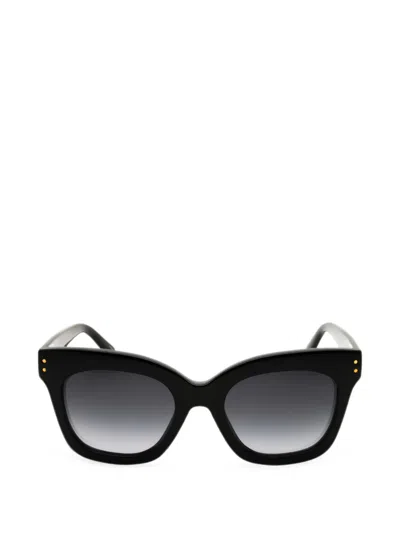 Fossil Cat-eye Frame Sunglasses In Black