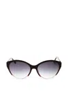Fossil Cat-eye Frame Sunglasses In Multi