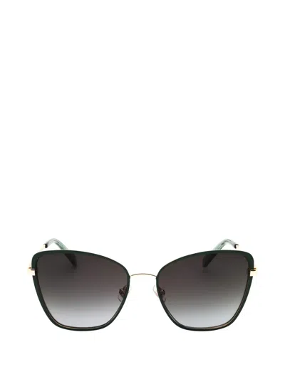 Fossil Cat-eye Frame Sunglasses In Black