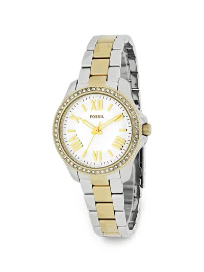 Fossil Cecile 29mm Watch In Gold