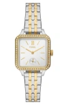 Fossil Colleen Two-tone Bracelet Watch, 28mm In Gold, Silver