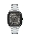 Fossil Crosby Watch, 30mm X 42mm In Gray/silver