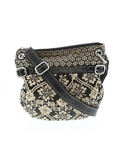 Pre-owned Fossil Crossbody Bag In Black