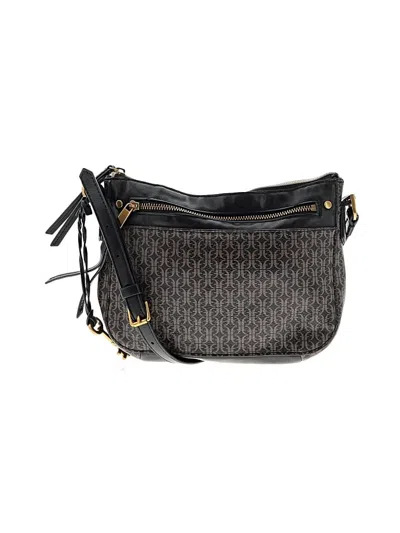 Pre-owned Fossil Crossbody Bag In Black