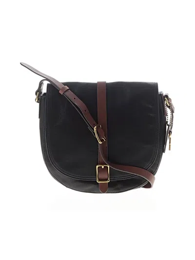 Pre-owned Fossil Crossbody Bag In Black