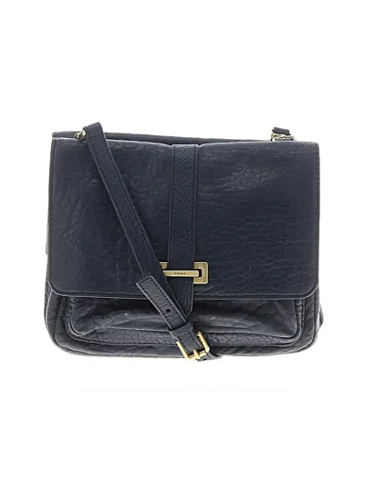 Pre-owned Fossil Crossbody Bag In Blue
