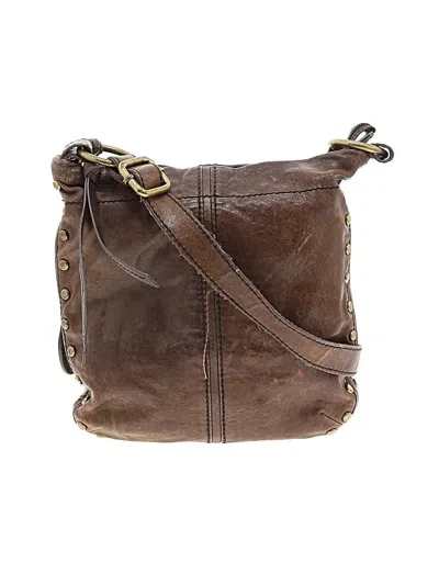 Pre-owned Fossil Crossbody Bag In Brown