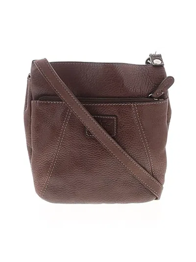 Pre-owned Fossil Crossbody Bag In Brown