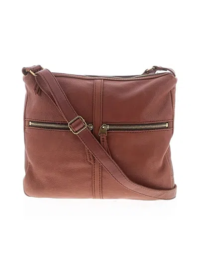 Pre-owned Fossil Crossbody Bag In Brown
