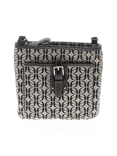 Pre-owned Fossil Crossbody Bag In Gray