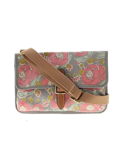 Pre-owned Fossil Crossbody Bag In Gray