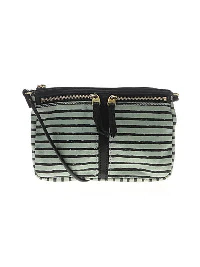 Pre-owned Fossil Crossbody Bag In Green