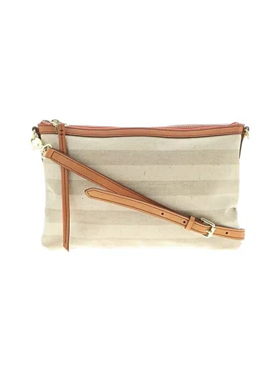 Pre-owned Fossil Crossbody Bag In Ivory