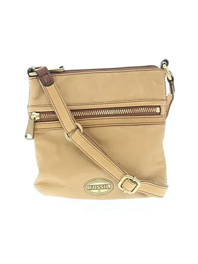 Pre-owned Fossil Crossbody Bag In Tan