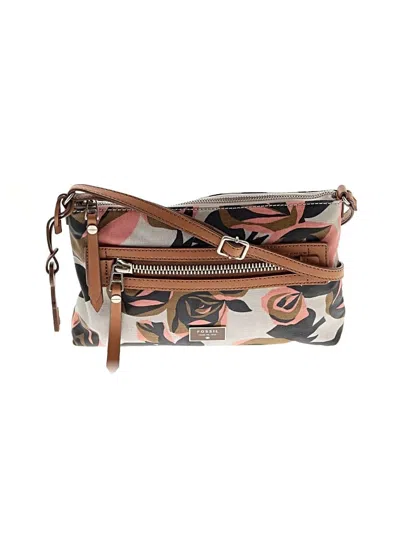 Pre-owned Fossil Crossbody Bag In Tan