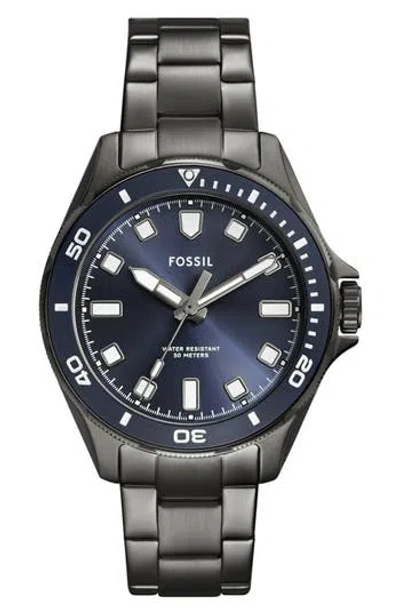 Fossil Dalton Three Hand Quartz Bracelet Watch, 42mm