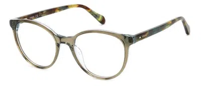Fossil Demo Cat Eye Ladies Eyeglasses Fos 7151 0gtt 51 In Multi