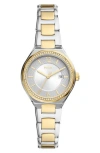 Fossil Eevie Two-tone Bracelet Watch, 36mm In Two Tone