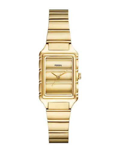 Fossil Es5389 In Gold Tone
