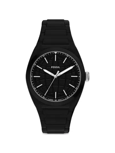 Fossil Everett 42mm Watch In Black