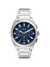 Fossil Men Everett Chronograph Watch In Metallic
