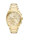 Fossil Men's Everett Gold Dial Watch In Gold/gold