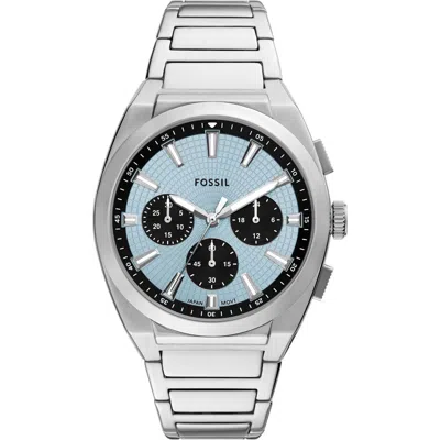 FOSSIL FOSSIL EVERETT CHRONOGRAPH BRACELET WATCH, 44MM