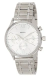 Fossil Fenmore Multifunction Bracelet Watch, 44mm In Metallic