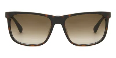 Fossil Fos 2068/s N9p/ha Men's Sunglasses Tortoiseshell Size 57 In Brown
