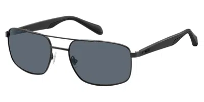 Fossil Fos 2088/s 003/ir Men's Sunglasses Black Size 59