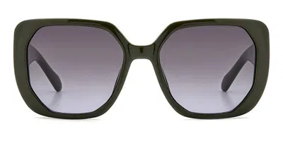 Fossil Fos 2136/s 4c3/9o Women's Sunglasses Green Size 55