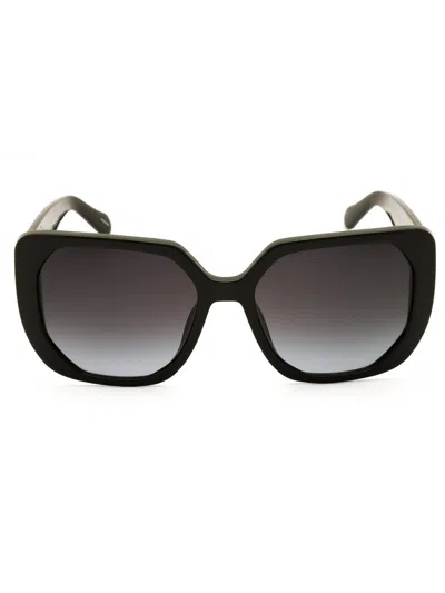 Fossil Oversized-frame Sunglasses In Black