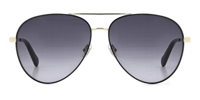 Fossil Fos 2140/g/s Asian Fit 807/9o Women's Sunglasses Black Size 59 In Multi