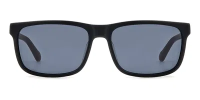 Fossil Fos 2144/s 003/ir Men's Sunglasses Black Size 57 In Matte Black