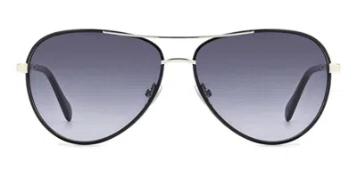 Fossil Fos 2153/g/s 807/9o Occhiali Da Sole Neri Per Donna In Multi