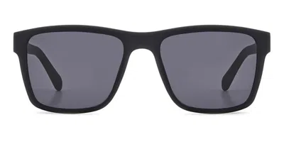 Fossil Fos 2155/g/s 003/ir Men's Sunglasses Black Size 56 In Red