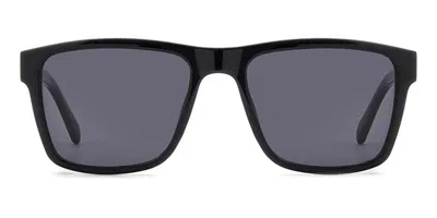 Fossil Fos 2155/g/s 807/ir Occhiali Da Sole Neri Per Uomo In Black