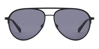 Fossil Fos 2160/g/s 003/ir Occhiali Da Sole Neri Per Uomo In Black