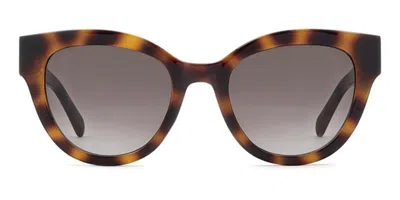 Fossil Fos 2162/g/s Vestibilità Orientale C9b/ha Occhiali Da Sole Per Donna In Brown