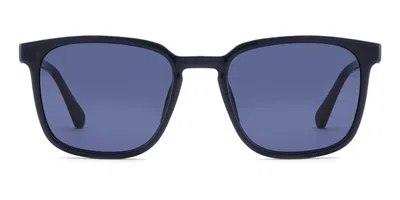 Fossil Fos 2165/g/s Vestibilità Orientale Pjp/ku Occhiali Da Sole Per Uomo In Blue