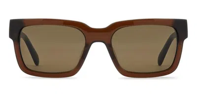 Fossil Fos 2168/g/s Asian Fit Fl4/70 Men's Sunglasses Brown Size 54 In Gray