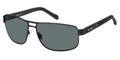 Fossil Fos 3060/s 94x/e5 Men's Sunglasses Black Size 63
