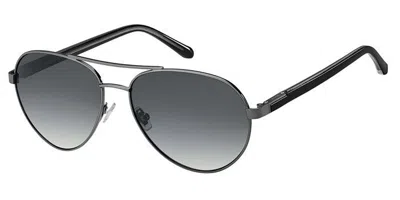 Fossil Fos 3101/s Kj1/9o Men's Sunglasses Grey Size 58 In Gray