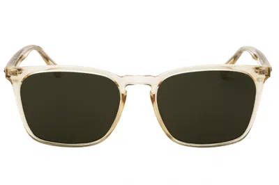 Fossil Fos 3114/g/s Sunglasses In Crystal Yellow/green