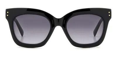 Fossil Fos 3153/g/s Asian Fit 807/9o Women's Sunglasses Black Size 52
