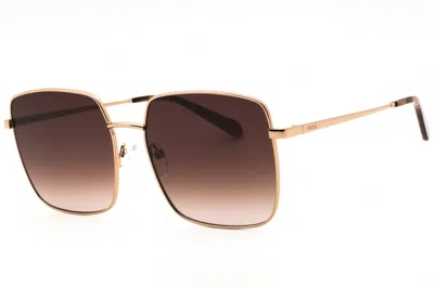 Fossil Fos 3156/g/s 0au2 Ha Red Gold/brown Gradient