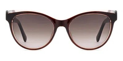 Fossil Fos 3172/s 09q/ha Women's Sunglasses Brown Size 53 In Orange